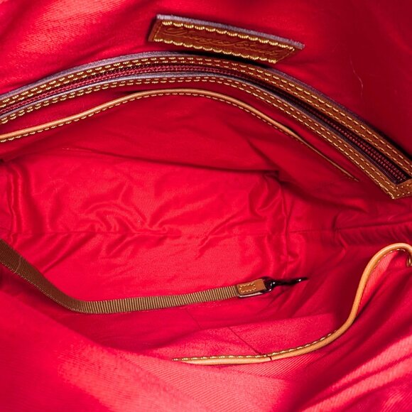 Dooney & Bourke NWT Florentine Randy Ivory Ecru Leather Shoulder Bag - Picture 8 of 11